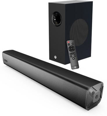MOTOROLA AmphisoundX Vibe 80 W Bluetooth Soundbar(Black, 2.1 Channel)