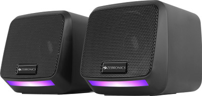 ZEBRONICS ZEB-IGLOO 1 8 W Laptop/Desktop Speaker(Black, 2.0 Channel)