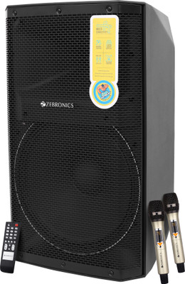 ZEBRONICS Zebronics - Epic Plus,BT v5.0 / USB / SD / FM / AUX / Mic Input,40W RMS 480 W Bluetooth Party Speaker(Black, Mono Channel)