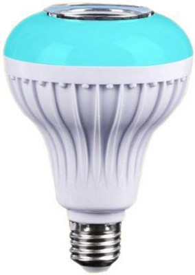 NEELTREDE Multi Color Changing RBG Led Music Light Bulb 10 Bluetooth Home Audio Speaker with Siri Assistant Smart Speaker(Multicolor)