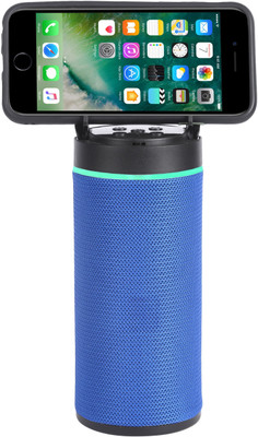 Treadmill KT 125 Bluetooth speaker with Built-In Mobile Stand, AUX, Ambient Lighting, with Siri Assistant Smart Speaker(Blue)