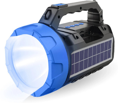 Rocker RSP-235 Solar Wireless Speaker with Torch, 5W Powerful Sound with Google Assistant Smart Speaker(Blue)