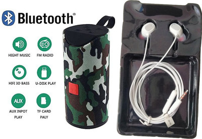 SSVOCATIONPOINT Combo Pack ,Bluetooth Hifi Speaker With Good Sound Earphone,Headset with Google Assistant Smart Speaker(multi clour)