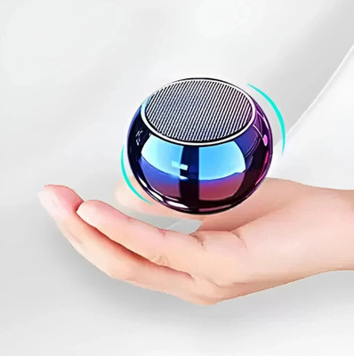 FD1 M3 PLUS MINI BLUETOOTH SPEAKER DYNAMIC METAL BODY WITH HIGH BASS SOUND with Google, Alexa & Siri Assistant Smart Speaker(Multicolor)