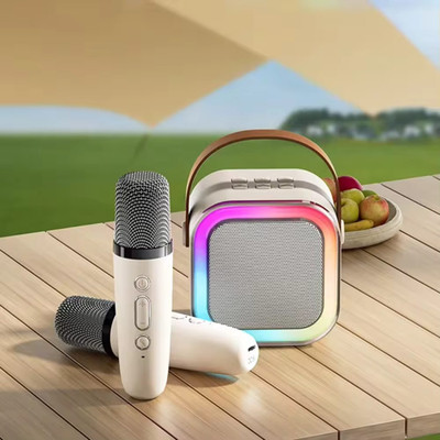 roxfire Wireless Bluetooth Speaker Heavy Metal Electroplating Speaker with Google, Alexa & Siri Assistant Smart Speaker(Multicolor)