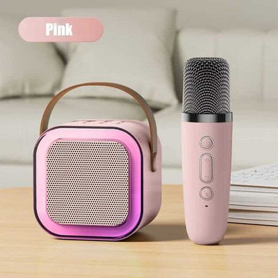 TECHMAZE KARAOKE K12 with Google Assistant Smart Speaker(Multicolor)