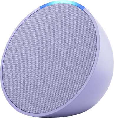 Alexa Echo Pop| Bluetooth with Alexa Assistant Smart Speaker(Purple)