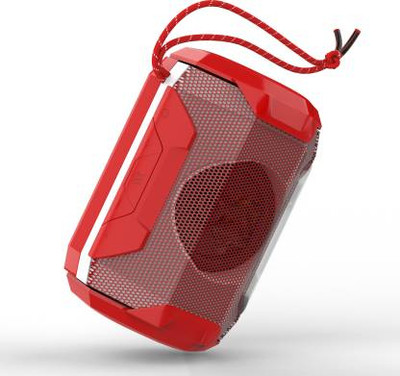 Treadmill with Siri Assistant Smart Speaker(Red)