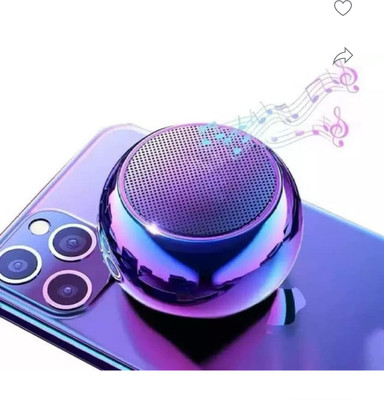 laxmi gold Bluetooth Mini Boost Speaker Outdoor with Google, Alexa & Siri Assistant Smart Speaker(Metallic Blue)