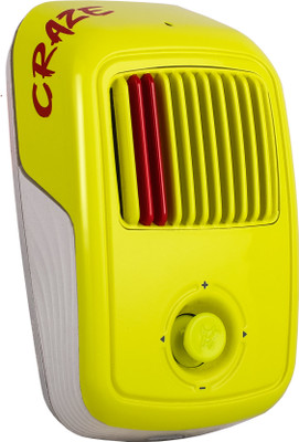 Arctic Fox MP3 Music Speaker, In-Built Mic with Voice Assistance,Save 100+ MP3 Songs with Google & Siri Assistant Smart Speaker(Lime)