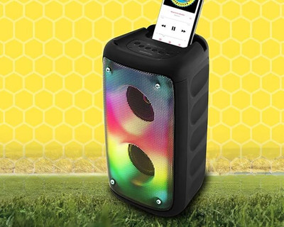 ZEBRONICS with Google Assistant Smart Speaker(Black)