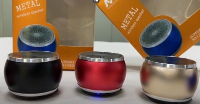 SSVOCATIONPOINT Hifi Sound Mini Metal Combo Pack 2 Quantity, V5.1 with Google Assistant Smart Speaker(multi clour)