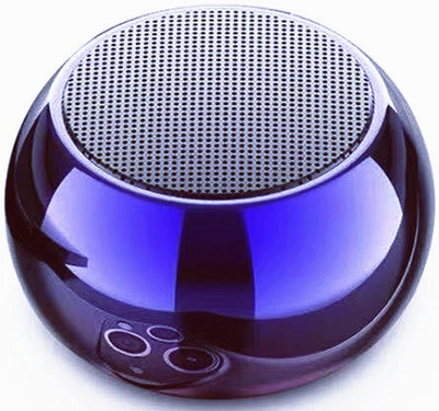 roxfire Matka Mini Wireless Bluetooth Speaker Heavy Metal Electroplating Round Speaker with Google, Alexa & Siri Assistant Smart Speaker(Multicolor)