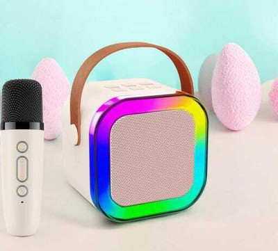 SIACART KARAOKE K12 with Google Assistant Smart Speaker(K12 Bluetooth Speaker)