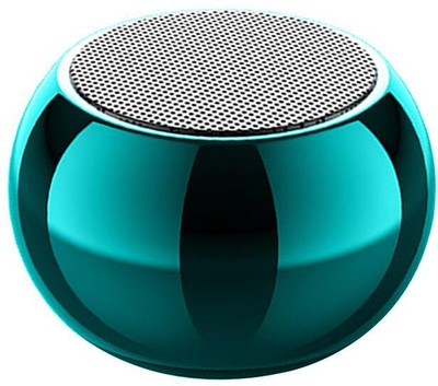 VACHASYA MINI METAL SPEAKER-002 with Google Assistant Smart Speaker(Blue)