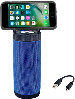 Treadmill KT 125 Bluetooth speaker with Built-In Mobile Stand, AUX, Ambient Lighting, with Siri Assistant Smart Speaker(Blue)