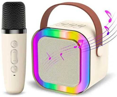 SIACART KARAOKE K12 with Google Assistant Smart Speaker(Multicolor)