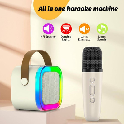 TECHMAZE KARAOKE K12 with Google Assistant Smart Speaker(ASSORTED)