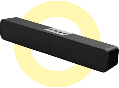 Bxeno Dj Speaker Bass New Arrival Wireless Top Selling Stereo DJ Multimedia Portable 10 W Bluetooth Soundbar(Black, Stereo Channel)