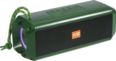 MZ M415SP (PORTABLE BLUETOOTH SPEAKER) Dynamic Thunder Sound With High Bass 10 W Bluetooth Soundbar(Green, Stereo Channel)