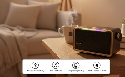 NEUTON NeutonPro-X1 10 W Bluetooth Soundbar(Vintage Black, Mono Channel)