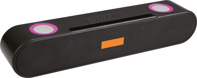 ZWOLLEX Extra Bass Speaker, Supports TF/SD Card/USB, and AUX, 8 Hours Playback Time 20 W Bluetooth Soundbar(Black, Stereo Channel)