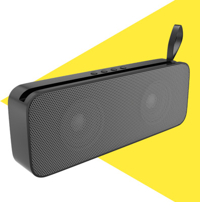 BVEXO High Bass, Enduring Battery: 10W Slim Bluetooth Speaker 10 W Bluetooth Soundbar(Black, Stereo Channel)