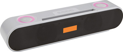 ZWOLLEX Bluetooth Party Speaker, Dynamic Bass Boost, Bluetooth and Aux-in Soundbar 20 W Bluetooth Soundbar(White, Stereo Channel)