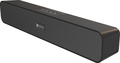 Portronics Decibel 24 10W Bluetooth Soundbar Speaker With In Built Mic, HD Sound,BT5.3v 10 W Bluetooth Soundbar(Black, Stereo Channel)