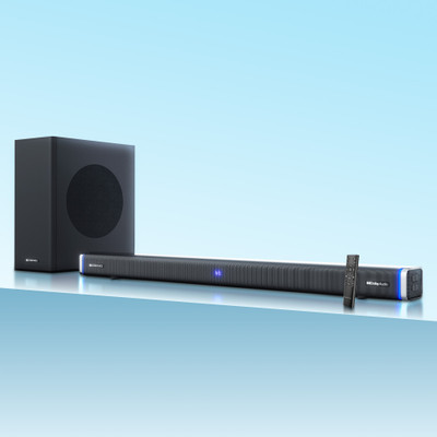 ZEBRONICS Juke Bar 9102 PRO Dolby v5.0, HDMI (ARC), LED Display 240 W Bluetooth Soundbar(Black, 2.1 Channel)
