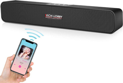 TECH-LOBBY Soundplus 20 W Bluetooth Soundbar(Black, Stereo Channel)