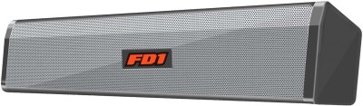 FD1 LM402 (PORTABLE HOME TV SOUNDBAR) Dynamic Thunder Sound 2400mAh Battery 10 W Bluetooth Soundbar(Silver,grey, 5.1 Channel)