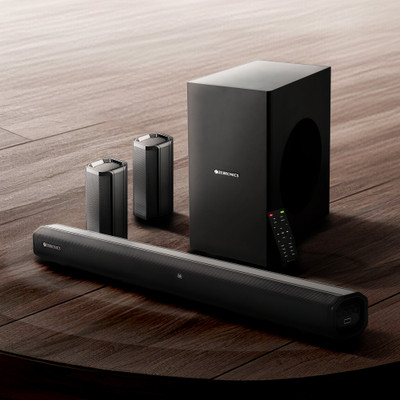 ZEBRONICS JUKE BAR 800 300 W Bluetooth Soundbar(Black, 5.1 Channel)