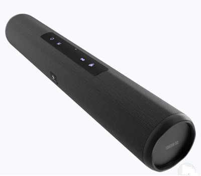 ZEBRONICS Rechargeable Zeb-Dawn 50 16 W Bluetooth Soundbar(Black, Mono Channel)