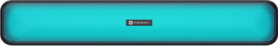 Portronics Radian 16W Bluetooth Stereo Soundbar with Multicolour LED Lights 16 W Bluetooth Soundbar(Black, Stereo Channel)