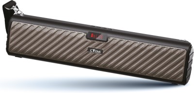 CYOMI CY_767 v5.1 Wireless Sound bar Speaker with 8Hr Playtime 10 W Bluetooth Soundbar(Grey, Stereo Channel)