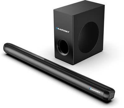 Blaupunkt SBW NEW YORK 50 2.1 CH 160W Soundbar I HDMI-ARC I I BT I AUX I Remote Control 160 W Bluetooth Soundbar(Black, 2.1 Channel)