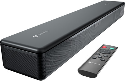 Portronics Sound Slick 8 80W Touch Control Bluetooth Soundbar,Surround Sound With Remote 80 W Bluetooth Soundbar(Black, 2.1 Channel)
