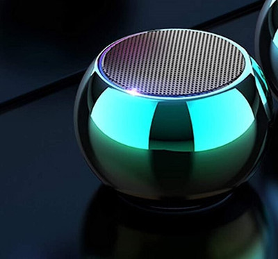 NRP STAR Portable And Easy To Carry Wireless Bluetooth Mini Speaker 5 W Bluetooth Soundbar(Green Metallic, Stereo Channel)