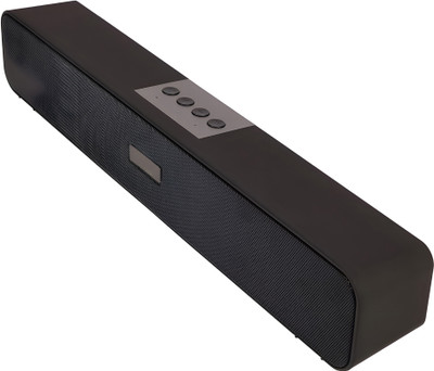 PIKPREE Wireless Bluetooth Soundbar 20W with AUX,USB FM support & Fast Charge Battery-21 20 W Bluetooth Soundbar(Black, Stereo Channel)