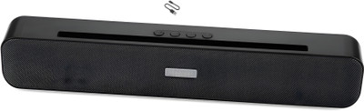 RZW S-1 Powerful Bass Bletooth Speaker Mini Soundbar,19Hrs Playback,Stereo Soundbar 16 W Bluetooth Soundbar(Black, 5.1 Channel)