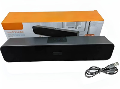 BVEXO PowerPulse: 20W Bluetooth Speaker with Strong Bass and Extended Battery Life 20 W Bluetooth Soundbar(Black, Stereo Channel)