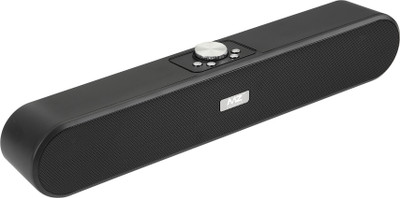 MZ S686 (HOME T.V. PORTABLE SOUNDBAR) Dynamic Thunder Sound & High Bass, 1800mAh 16 W Bluetooth Soundbar(Black, Stereo Channel)
