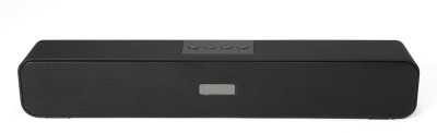 ZWOLLEX Bluetooth Soundbar Speaker, up to 8Hrs Playback Time, Mini Wireless Soundbar 10 W Bluetooth Soundbar(Black, Stereo Channel)