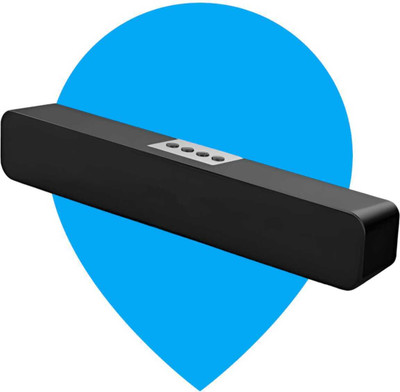 Bxeno PORTABLE BLUETOOTH MINI SPEAKER Dynamic Metal Sound With High Bass 10 W Bluetooth Soundbar(Black, Stereo Channel)