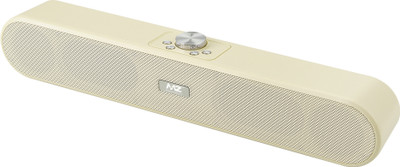 MZ S686 (PORTABLE HOME T.V. SOUNDBAR) Dynamic Thunder Sound & High Bass, 1800mAh 16 W Bluetooth Soundbar(Beige, Stereo Channel)