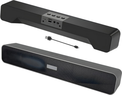 RZW Phone/TV/Laptop/Tablets/Projectors, Multi Modes Aux 10 W Bluetooth Lapto-6 20 W Bluetooth Soundbar(Black, 5.1 Channel)