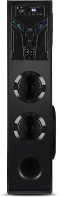 querial DF 80 W Bluetooth Tower Speaker(Black, 3 Channel)