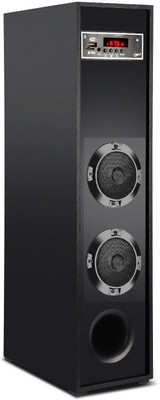 querial S-D/A 70 W Bluetooth Tower Speaker(Black, 2.0 Channel)
