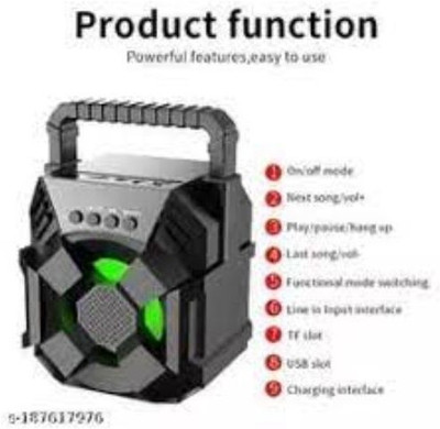 Clairbell NEO_24I_LZ 3101||WS-01|| Karaoke Speaker With Mic compatiable With smartphones 15 W Bluetooth Tower Speaker(Black, 4.1 Channel)